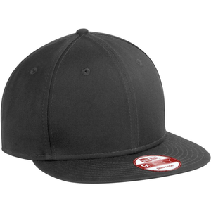 New Era 9fifty Black Flat Bill Snapback Cap