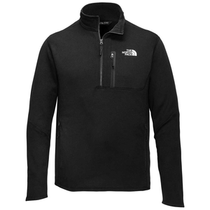 north face grey half zip