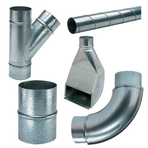 Spiral Pipe And Fittings For Dust Collection System