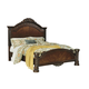 North Shore King Panel Bed In Dark Wood (Only 2 Left)