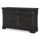 Legacy Classic Townsend 6 Drawer Dresser in Dark Sepia 8340-1200 EST SHIP TIME IS 4 WEEKS