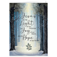 He is the Light - Religious Christmas Card - Holiday Card - Miles Kimball