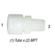 Connector N6MC4 3/8in Tube x 1/4in MPT