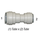 Union Reducer PI201208S 3/8 T x 1/4in T