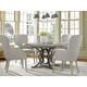 Lexington Oyster Bay 5-Piece Calerton Round Dining Set - Oyster Bay ...