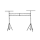 Stage Right by Monoprice 12.5ft Lighting Stand System with Truss, 200 lbs. Capacity and 4ft T-bars