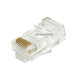 Monoprice RJ-45 MODULAR PLUGS RJ45 - 100 PACK FOR STRANDED CABLE