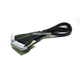 Monoprice Rounded Floppy drive cable IDC 34 X 3, 24 Inches (16/8), Black