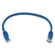Monoprice Cat6 Ethernet Patch Cable - Snagless RJ45, Stranded, 550MHz, UTP, Pure Bare Copper Wire, 24AWG, 1ft, Blue