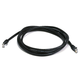 Monoprice Cat5e Ethernet Patch Cable - Snagless RJ45, Stranded, 350MHz, UTP, Pure Bare Copper Wire, 24AWG, 7ft, Black