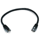 Monoprice Cat6 Ethernet Patch Cable - Snagless RJ45, Stranded, 550MHz, UTP, Pure Bare Copper Wire, 24AWG, 1ft, Black