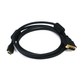 Monoprice High Speed HDMI Cable to DVI Adapter Cable 6ft - with Ferrite Cores Black