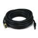 Monoprice 35ft 24AWG CL2 Standard HDMI to DVI Adapter Cable, Black
