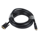 Monoprice 25ft 22AWG CL2 High Speed HDMI to DVI Adapter Cable, Black