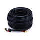 Monoprice 50ft Premium 2 RCA Plug/2 RCA Plug M/M 22AWG Cable - Black