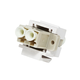 Monoprice Keystone Jack - Modular LC (White)