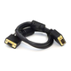 Monoprice 3ft SVGA Super VGA M/F Monitor Cable with Ferrites (Gold Plated)