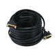 Monoprice 50ft 28AWG DVI-D & USB (A Type) to M1-D (P&D) Cable - Black