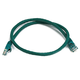 Monoprice Cat6 2ft Green Patch Cable, UTP, 24AWG, 550MHz, Pure Bare Copper, Snagless RJ45, Fullboot Series Ethernet Cable