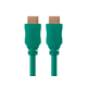Monoprice 4K High Speed HDMI Cable 1.5ft - 18Gbps Green