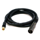 Monoprice 6ft Premier Series XLR Male to RCA Male Cable, 16AWG (Gold Plated)