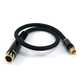 Monoprice 1.5ft Premier Series XLR Female to RCA Male Cable, 16AWG (Gold Plated)