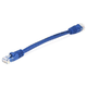 Monoprice Cat5e Ethernet Patch Cable - Snagless RJ45, Stranded, 350MHz, UTP, Pure Bare Copper Wire, 24AWG, 0.5ft, Blue