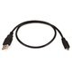 Monoprice USB Type-A to Micro Type-B 2.0 Cable - 5-Pin, 28/28AWG, Black, 1.5ft
