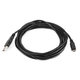 Monoprice USB Type-A to Micro Type-B 2.0 Cable - 5-Pin, 28/28AWG, Black, 10ft