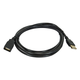 Monoprice USB Type-A to USB Type-A Female 2.0 Extension Cable - 28/24AWG, Gold Plated, Black, 6ft