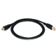Monoprice USB USB-A to USB USB-B 2.0 Cable - 28/24AWG  Gold Plated  Black  3ft