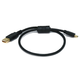 Monoprice USB-A to Mini-B 2.0 Cable - 5-Pin, 28/24AWG, Gold Plated, Black, 1.5ft