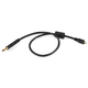 Monoprice USB-A to Micro B 2.0 Cable - 5-Pin, 28/24AWG, Gold Plated, Black, 1.5ft