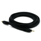 Monoprice 6ft Premium 3.5mm Stereo Male to 3.5mm Stereo Male 22AWG Cable (Gold Plated) - Black
