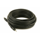 Monoprice 25ft Premium 3.5mm Stereo Male to 3.5mm Stereo Male 22AWG Cable (Gold Plated) - Black