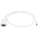 Monoprice 3ft 32AWG Mini DisplayPort to VGA Cable, White