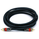 Monoprice 10ft High-quality Coaxial Audio/Video RCA CL2 Rated Cable - RG6/U 75ohm (for S/PDIF, Digital Coax, Subwoofer, and Composite Video)