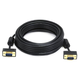 Monoprice 25ft Ultra Slim SVGA Super VGA 30/32AWG M/M Monitor Cable with Ferrites (Gold Plated Connector)