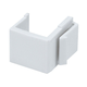 Monoprice Snap-In Blank Keystone Insert For Wall Plate, White, 10 Pack