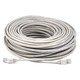 Monoprice Cat5e Ethernet Patch Cable - Snagless RJ45, Stranded, 350MHz, STP, Pure Bare Copper Wire, 24AWG, 100ft, Gray
