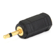 Monoprice 2.5mm TS Mono Plug to 3.5mm TS Mono Jack Adapter, Gold Plated