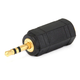 Monoprice 2.5mm TRS Stereo Plug to 3.5mm TRS Stereo Jack Adapter, Gold Plated