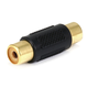 Monoprice RCA Jack to RCA Jack Adapter, Gold Plated