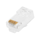 Monoprice 8P8C RJ45 Plug with Inserts for Stranded Cat6 Ethernet Cable, 100 pcs/pack