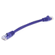 Monoprice Cat6 Ethernet Patch Cable - Snagless RJ45, Stranded, 550MHz, UTP, Pure Bare Copper Wire, 24AWG, 0.5ft, Purple
