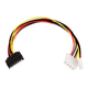 Monoprice 12inch SATA 15pin Male to 4pin Molex and 4pin Power Cable