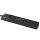 Monoprice 6 Outlet Power Surge Protector - 1050 Joules - Plastic w/ 3ft Cord