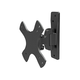 Monoprice Commercial Series Low Profile Full-Motion Articulating TV Wall Mount Bracket For TVs 13in to 27in, Max Weight 33lbs, Extension Range 1.8in to 3.9in, VESA Patterns Up to 100x100, UL Certified