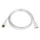 Monoprice USB Type-A to USB Type-A Female 2.0 Extension Cable - 28/24AWG, Gold Plated, White, 6ft