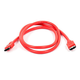 Monoprice 3ft SATA External Shielded Cable - eSATA to eSATA (Type I to Type I) - Red